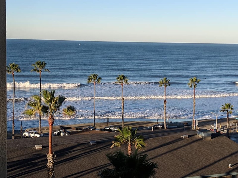 The beach at Oceanside, CA