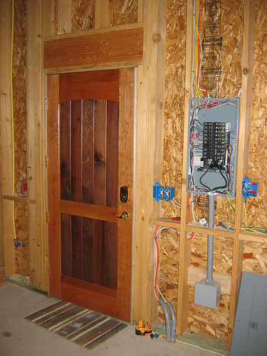 Door and panel