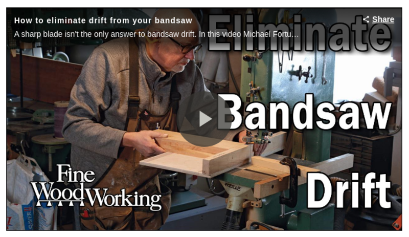 Rikon 10-325 Bandsaw tune up