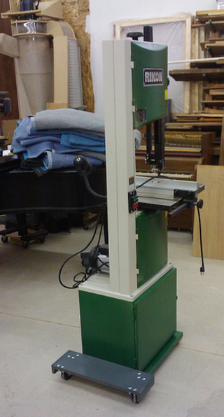 A mobile base for the Rikon Band Saw