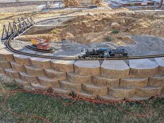 Garden Railroad: Laying Track