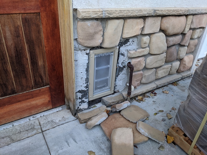 Exterior opening