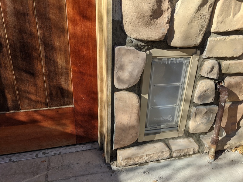 Exterior opening