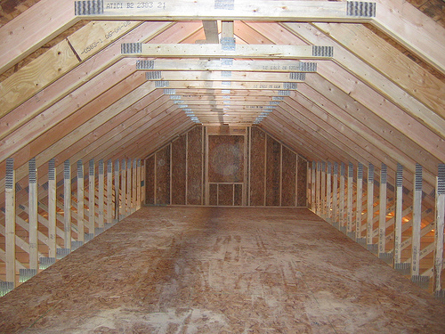 Woodshop attic