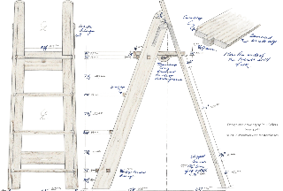 A Craftsman's Step Ladder